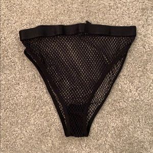 Cheeky fishnet underwear